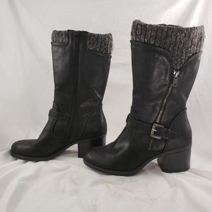 Like New Black Beartrap Boots size 8.5